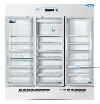 Haier/海尔1050升大容量 8-20度 海尔冷藏 阴凉柜 保鲜冷藏设备HYC-1050L东莞惠州阴凉柜
